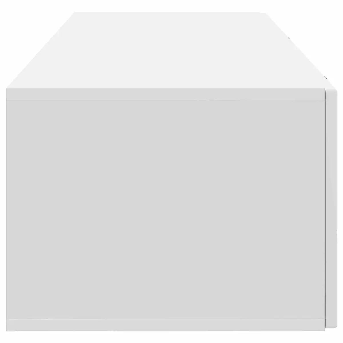 Wall-Mounted TV Cabinet White 98x41x30cm Living Room Media Storage Unit
