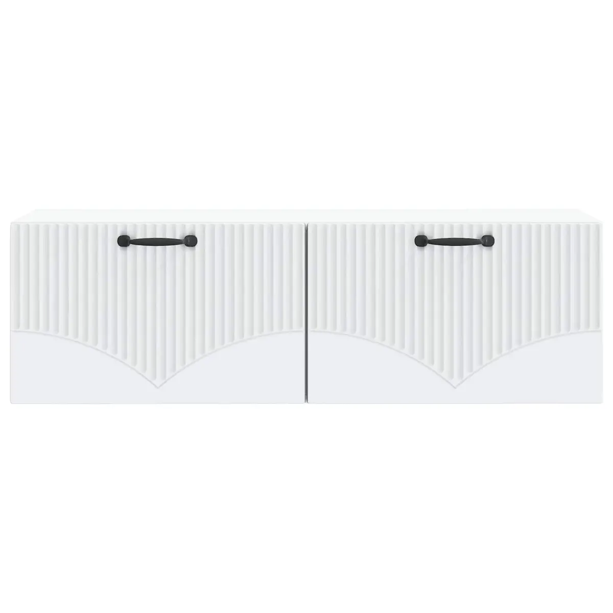 White TV Cabinet for Media Organization