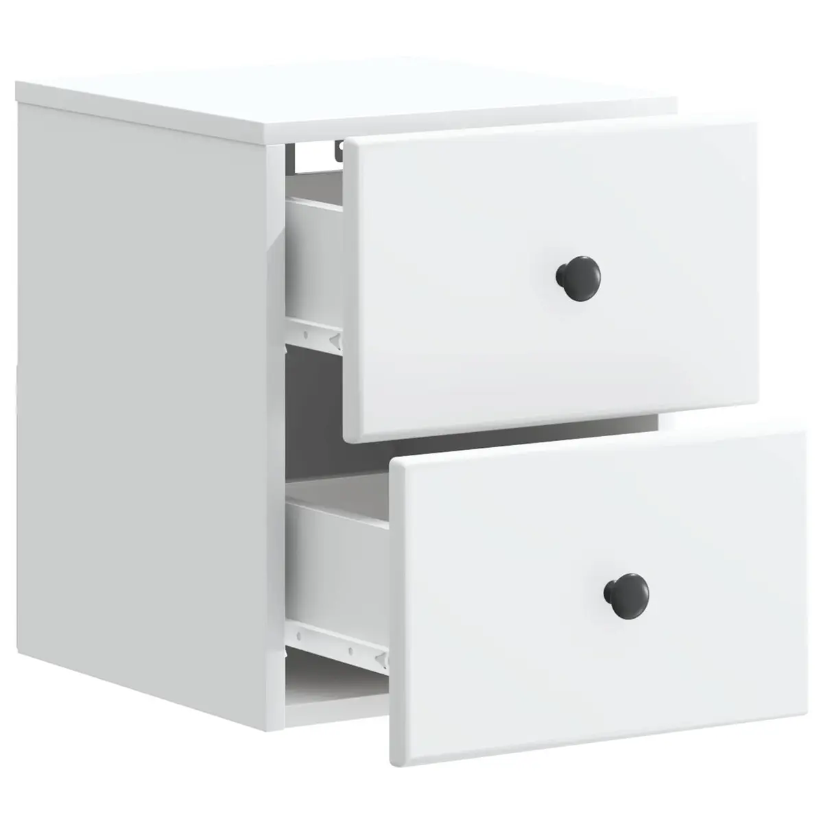 White Bedside Cabinet for Bedrooms