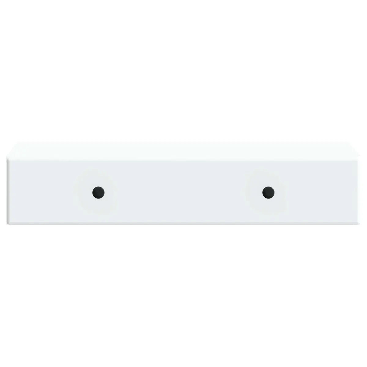 Wall-Mounted Side Table Storage Cabinet with Drawers 87.5cm White