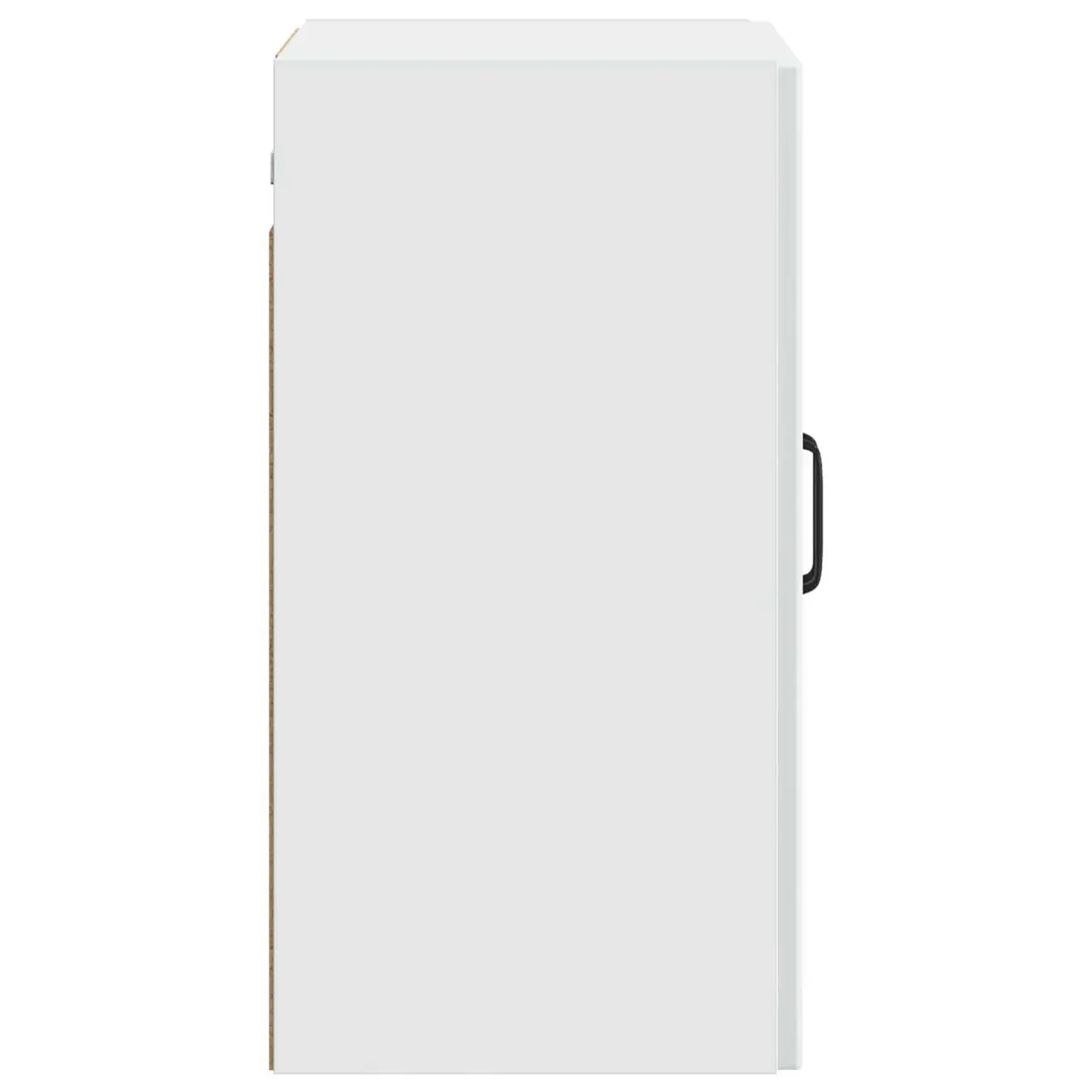 Wall-Mounted Storage Cabinet Organizer 59x31x60cm Engineered Wood White