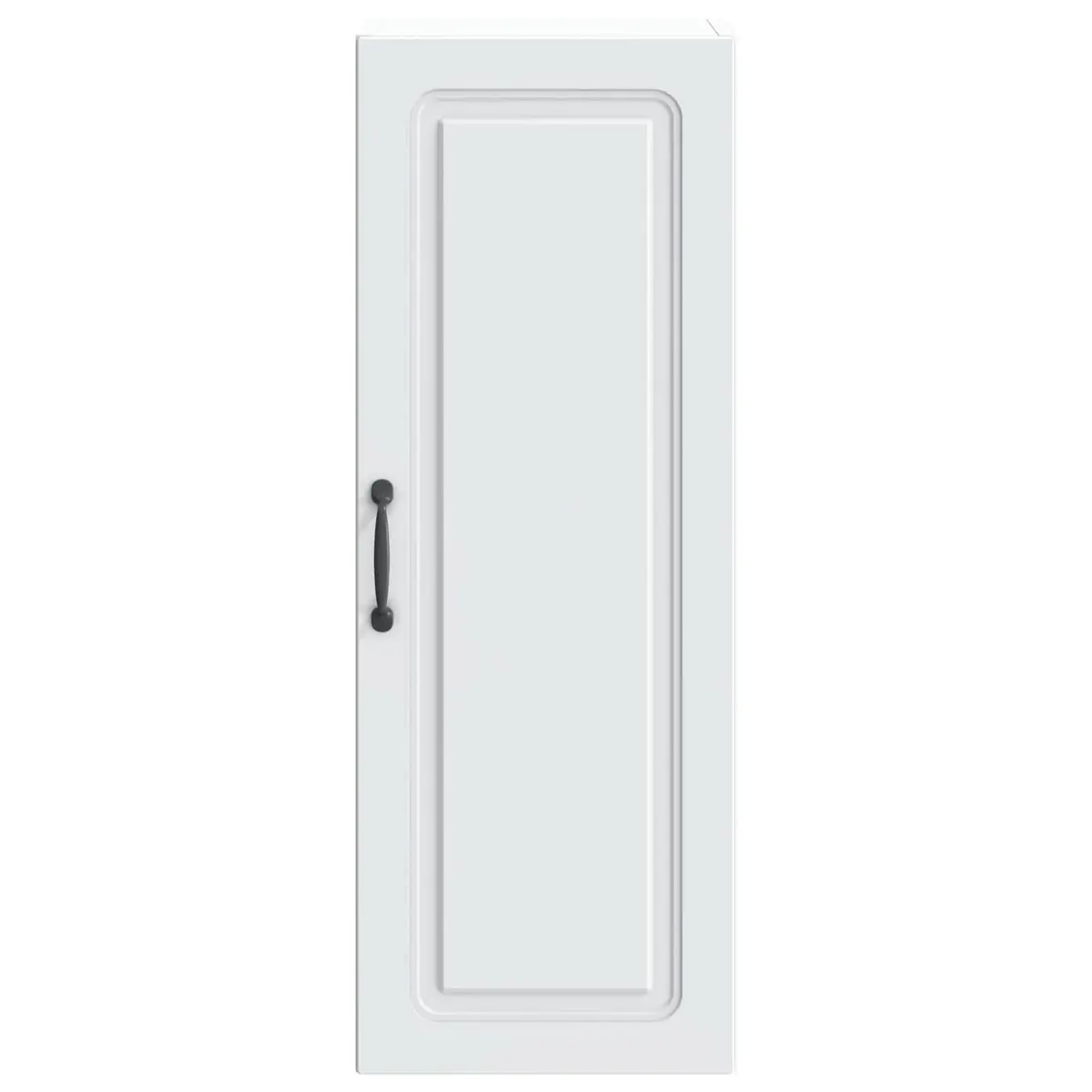 Wall-Mounted Storage Cabinet Organizing Display 33 x 34.5 x 90 cm White Engineered Wood