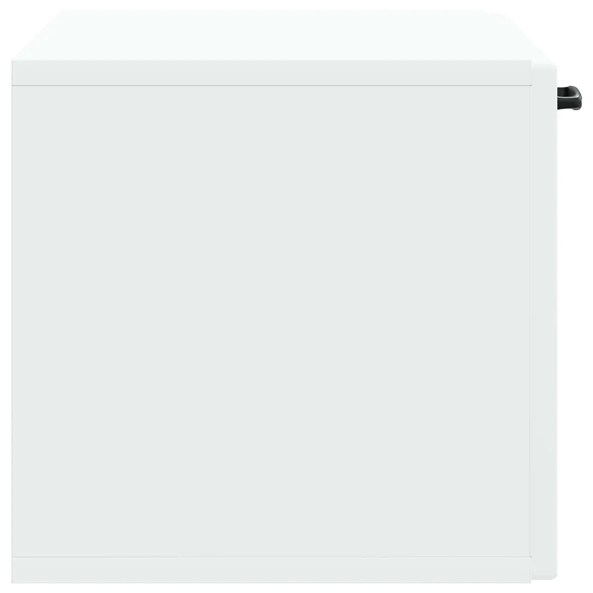 White Wall-Mounted TV Cabinet