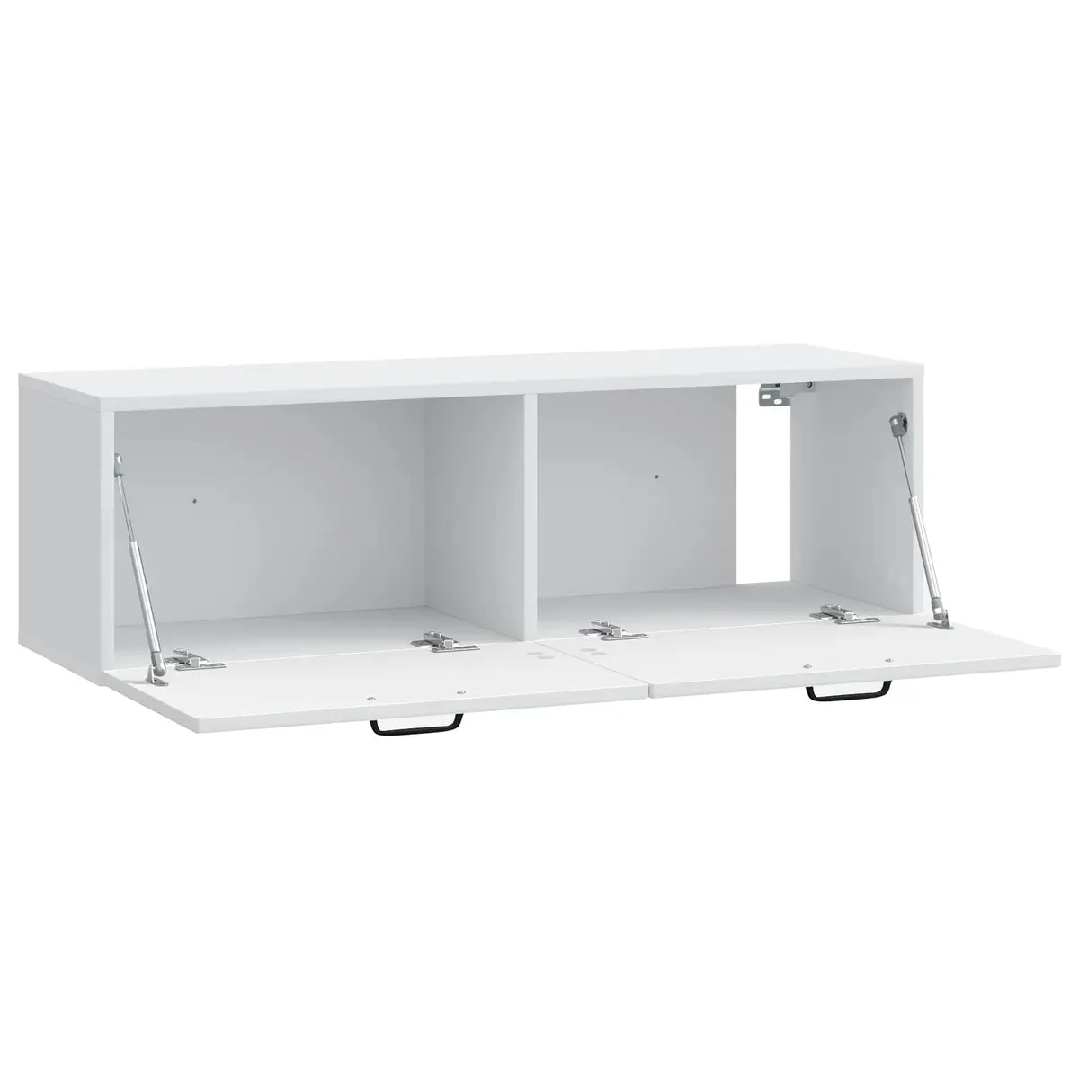 White Wall-Mounted TV Cabinet 98 x 31 x 30 cm