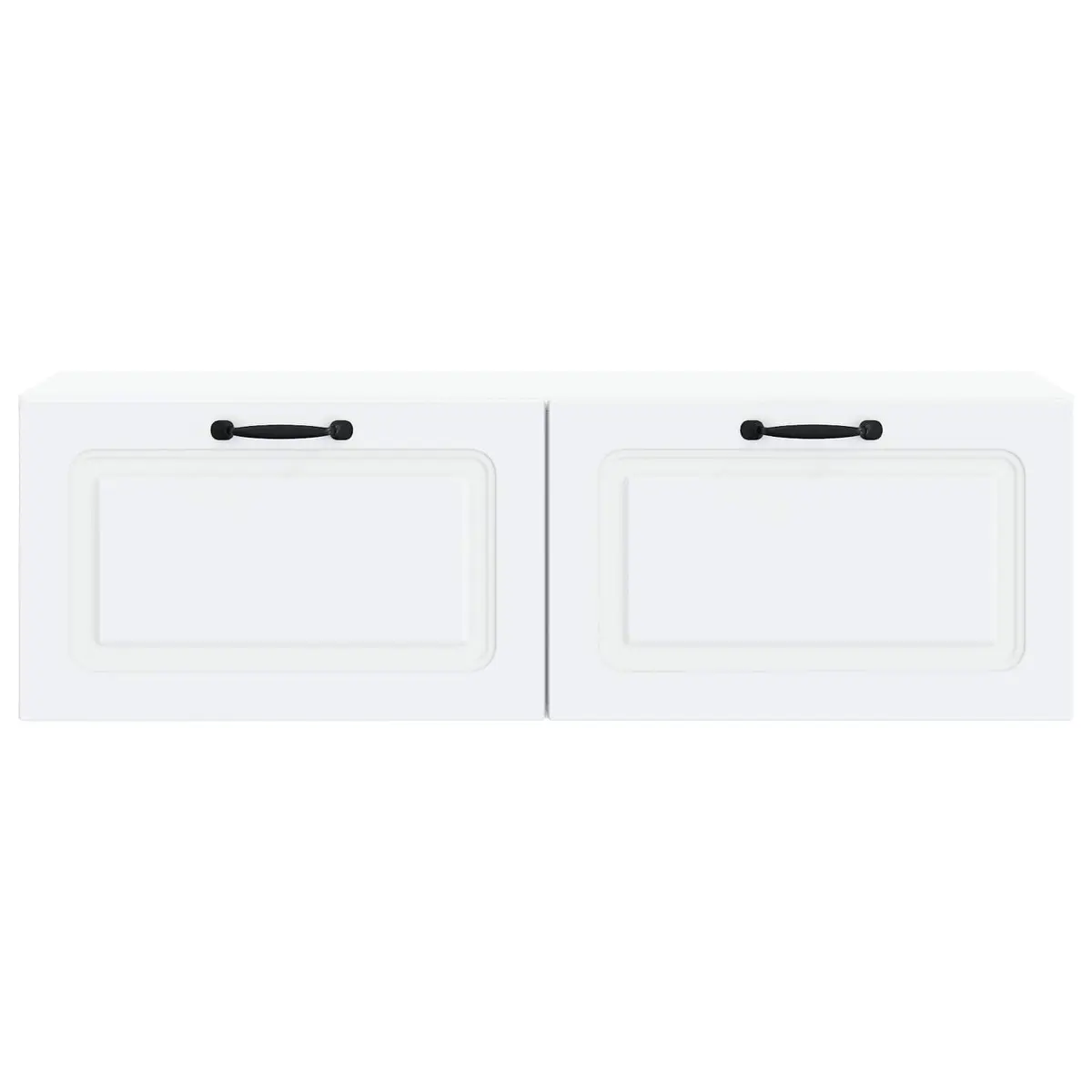 White Wall-Mounted TV Cabinet 98 x 31 x 30 cm