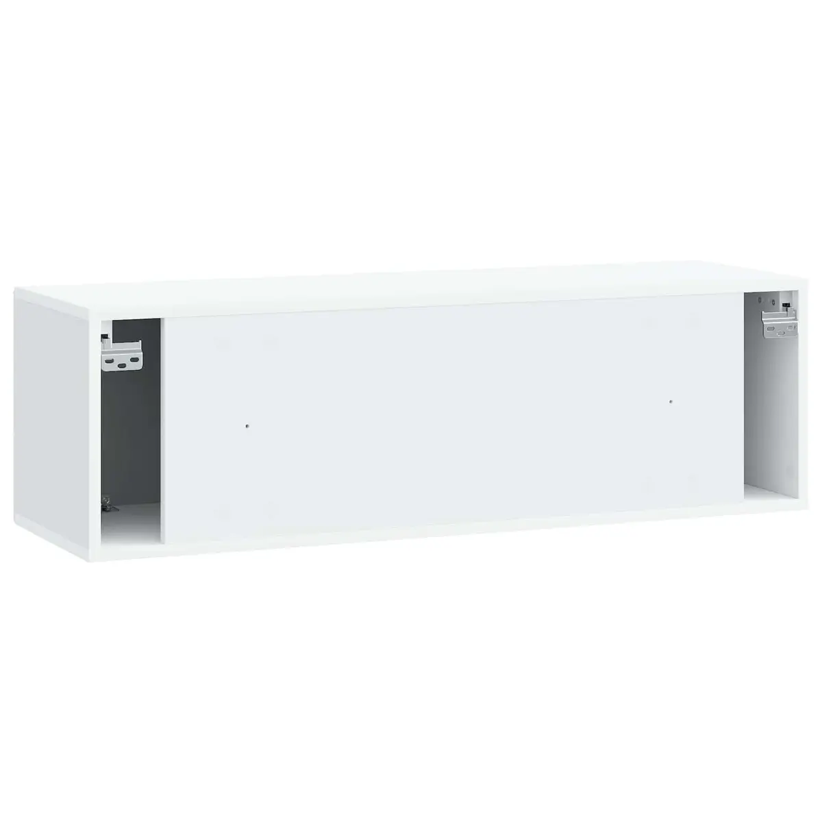 White Wall-Mounted TV Cabinet 98 x 31 x 30 cm