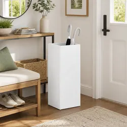 White Umbrella Stand: Practical and Stylish
