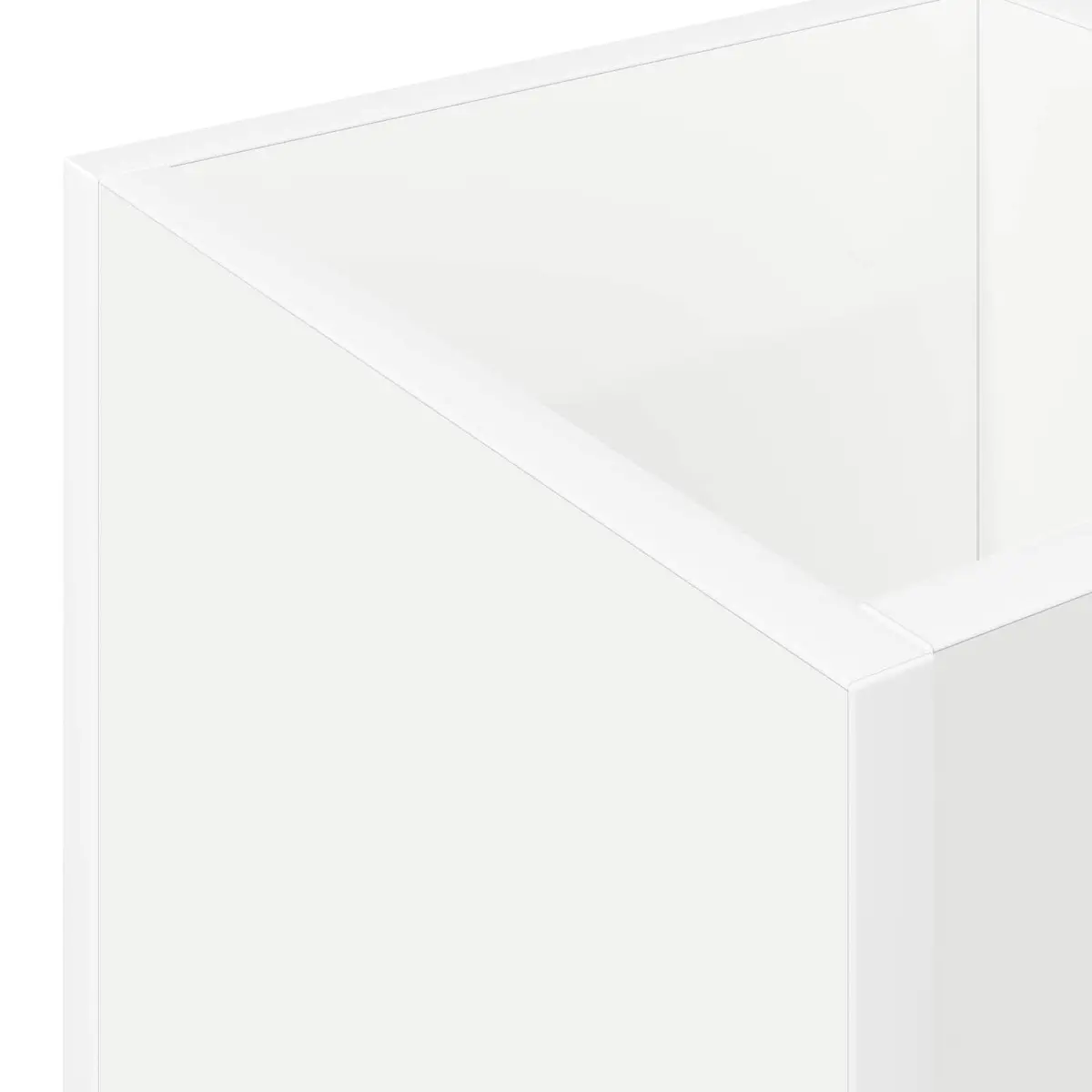 Umbrella Stand White Modern Storage Rack Entryway Hallway Organiser Engineered Wood Rectangular