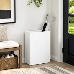 Practical White Umbrella Stand for Modern Living
