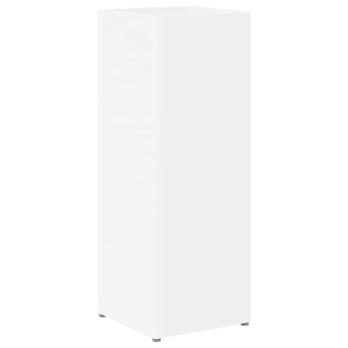 Umbrella Stand Storage Rack Modern White Wooden Hallway Entryway 20 x 20 x 55.5 cm