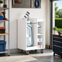 Quality White Wooden Golf Cabinet for Your Needs