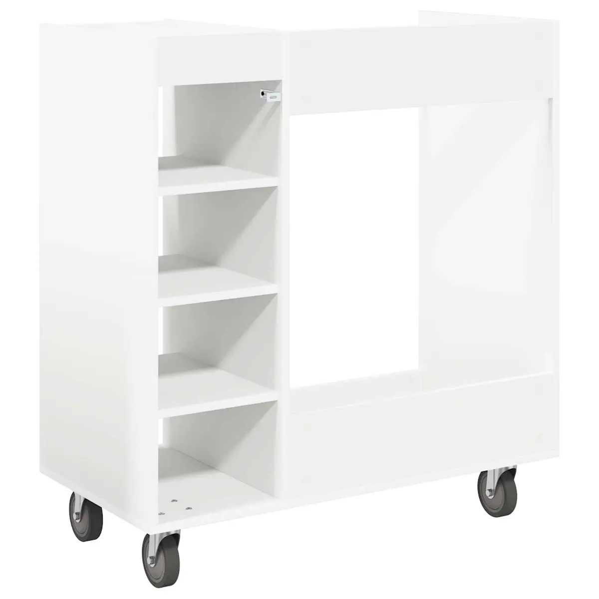 Wooden Golf Cabinet Storage Indoor Organization 90x45x98cm White