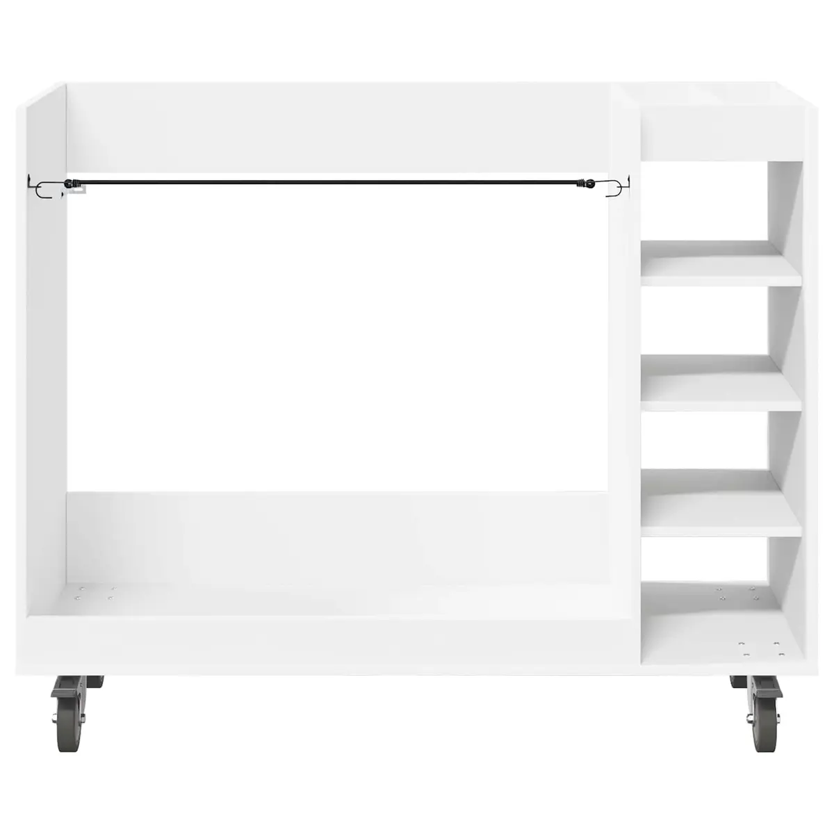 Wooden Golf Cabinet Storage Organizer Indoor Home Garage White 120x45x98cm