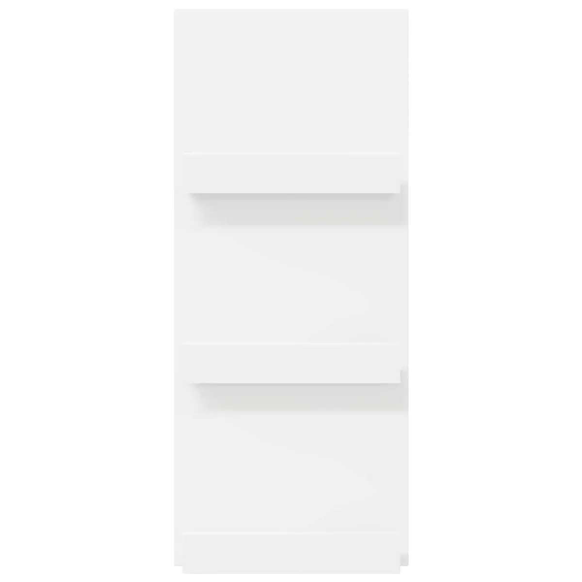 Magazine Rack Storage Organiser 43cm White Living Room Office Bedroom