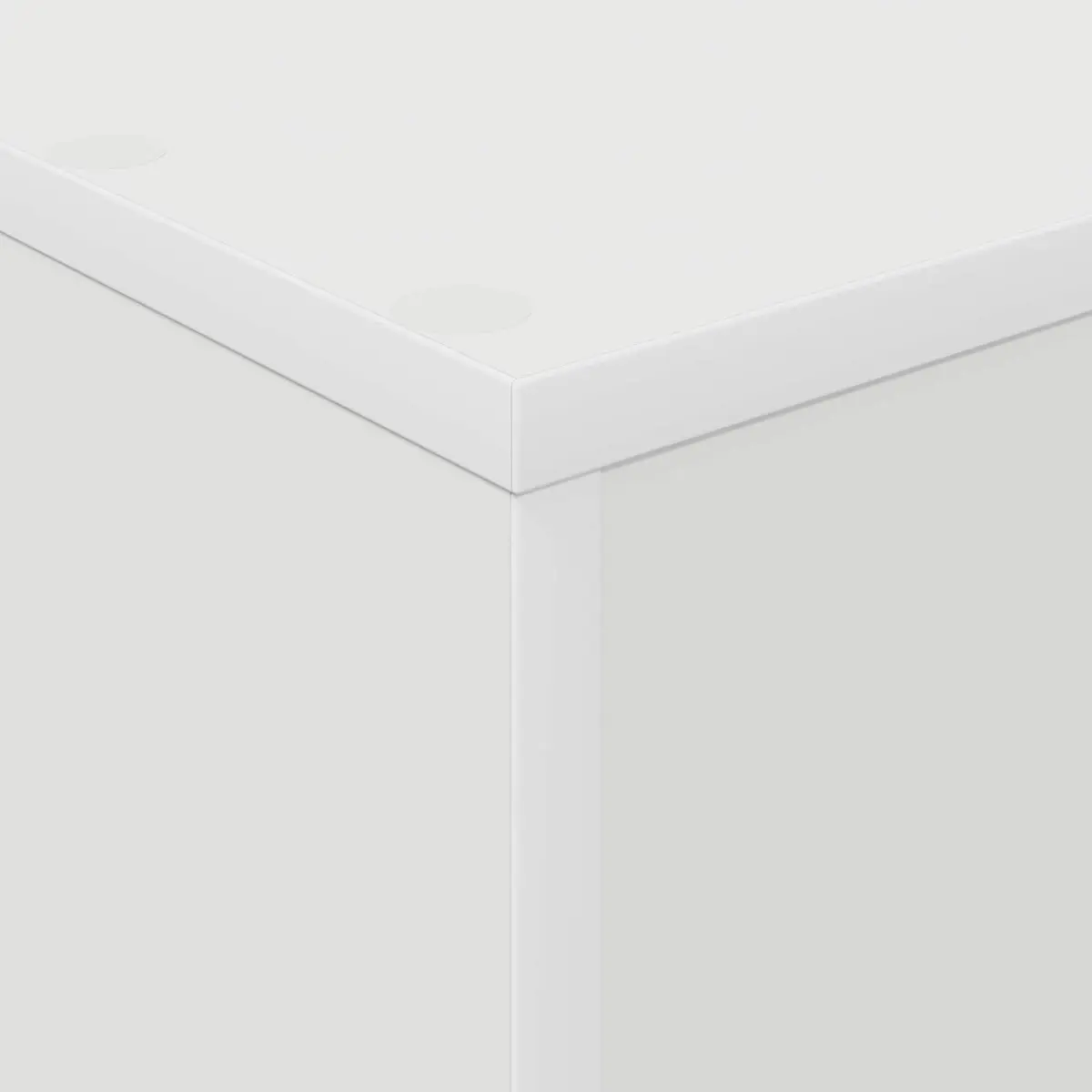 White Magazine Rack with Shelf for Home Use