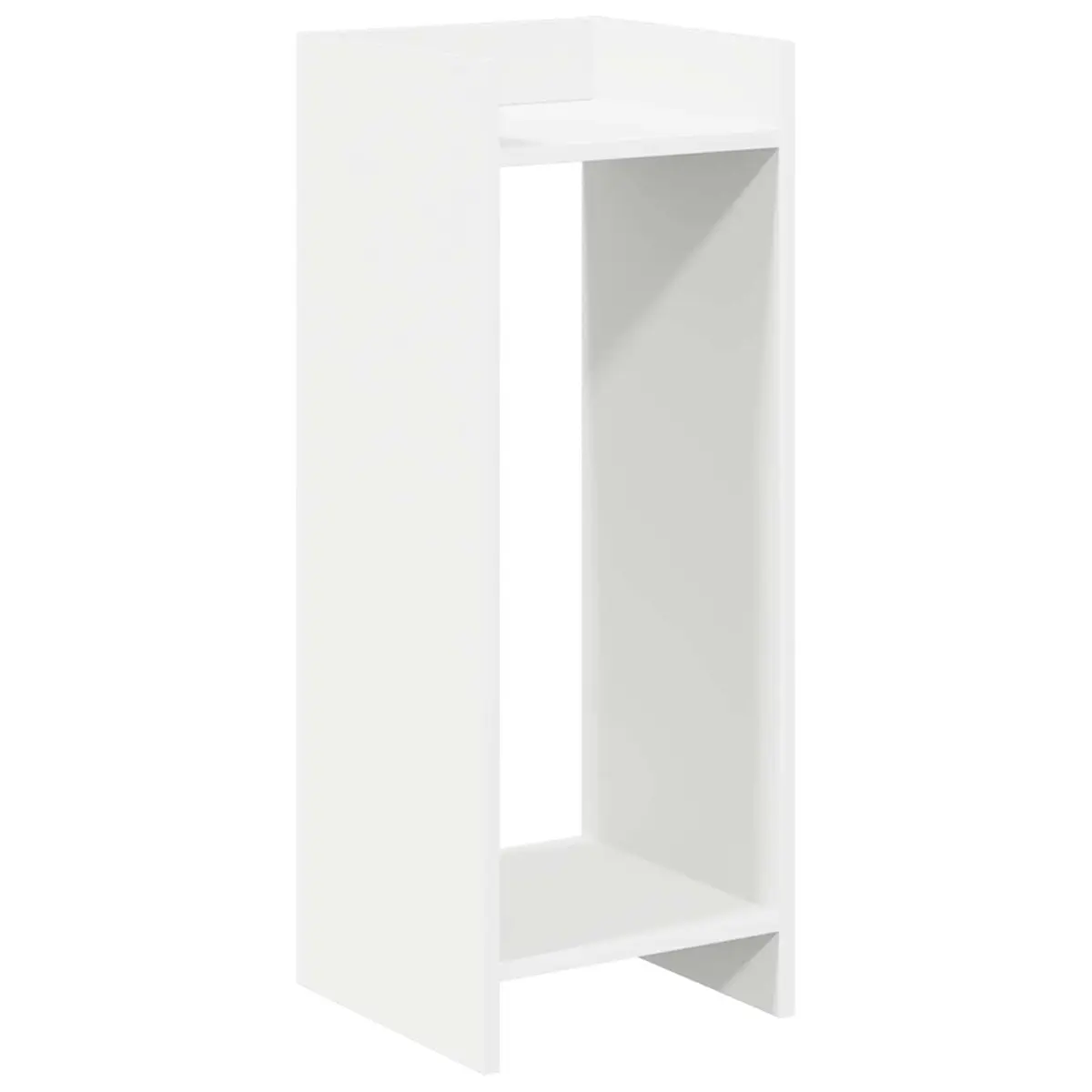 Plant Stand 2 pcs Indoor Vertical Space-Saving 30 x 30 x 80 cm White