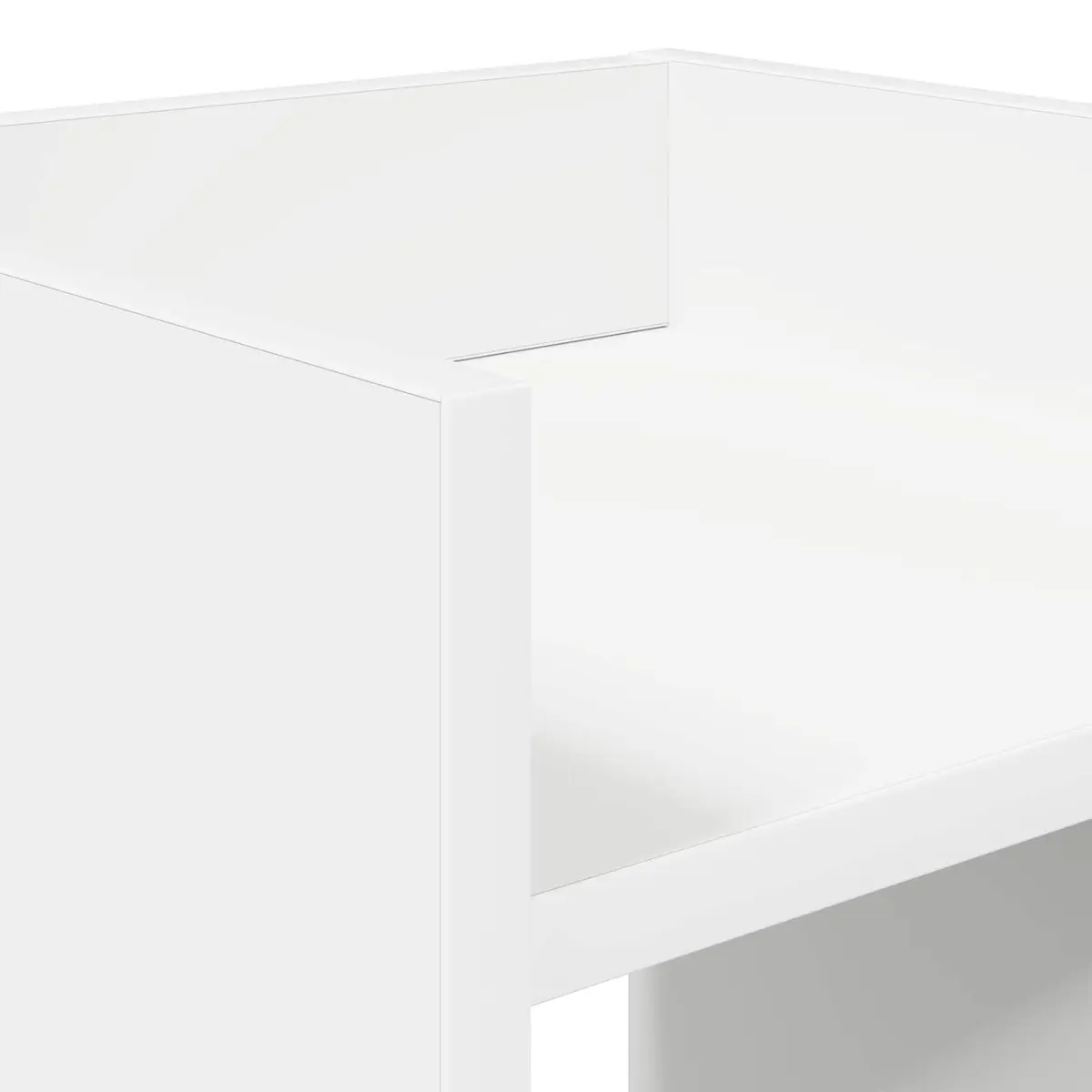 Plant Stand 2 pcs Indoor Vertical Space-Saving 30 x 30 x 80 cm White