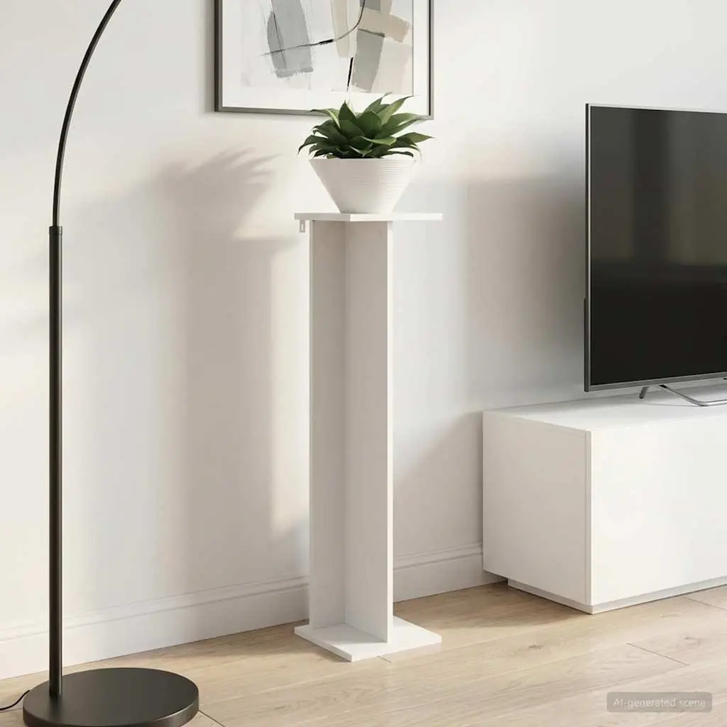 Plant Stand Multi-Tier Indoor Display 25 x 25.5 x 100.5 cm White 2 pcs