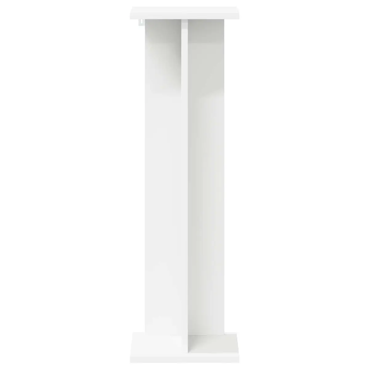 Plant Stand Multi-Tier Display Indoor 2 Pieces White