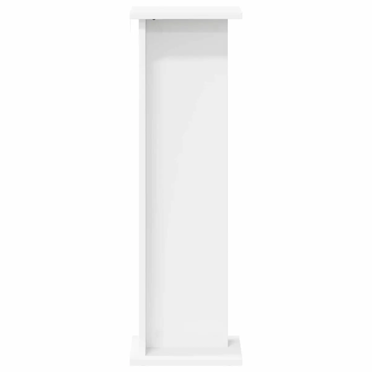 Plant Stand Multi-Tier Display Indoor 2 Pieces White