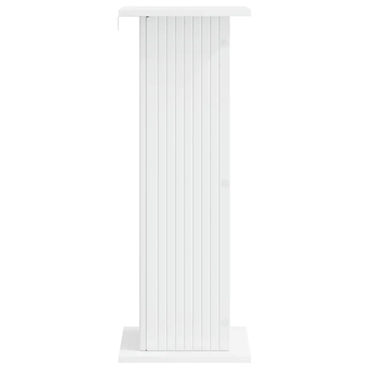 Plant Stand 2 Pieces Indoor Display Riser 30.5 x 30 x 80.5 cm White