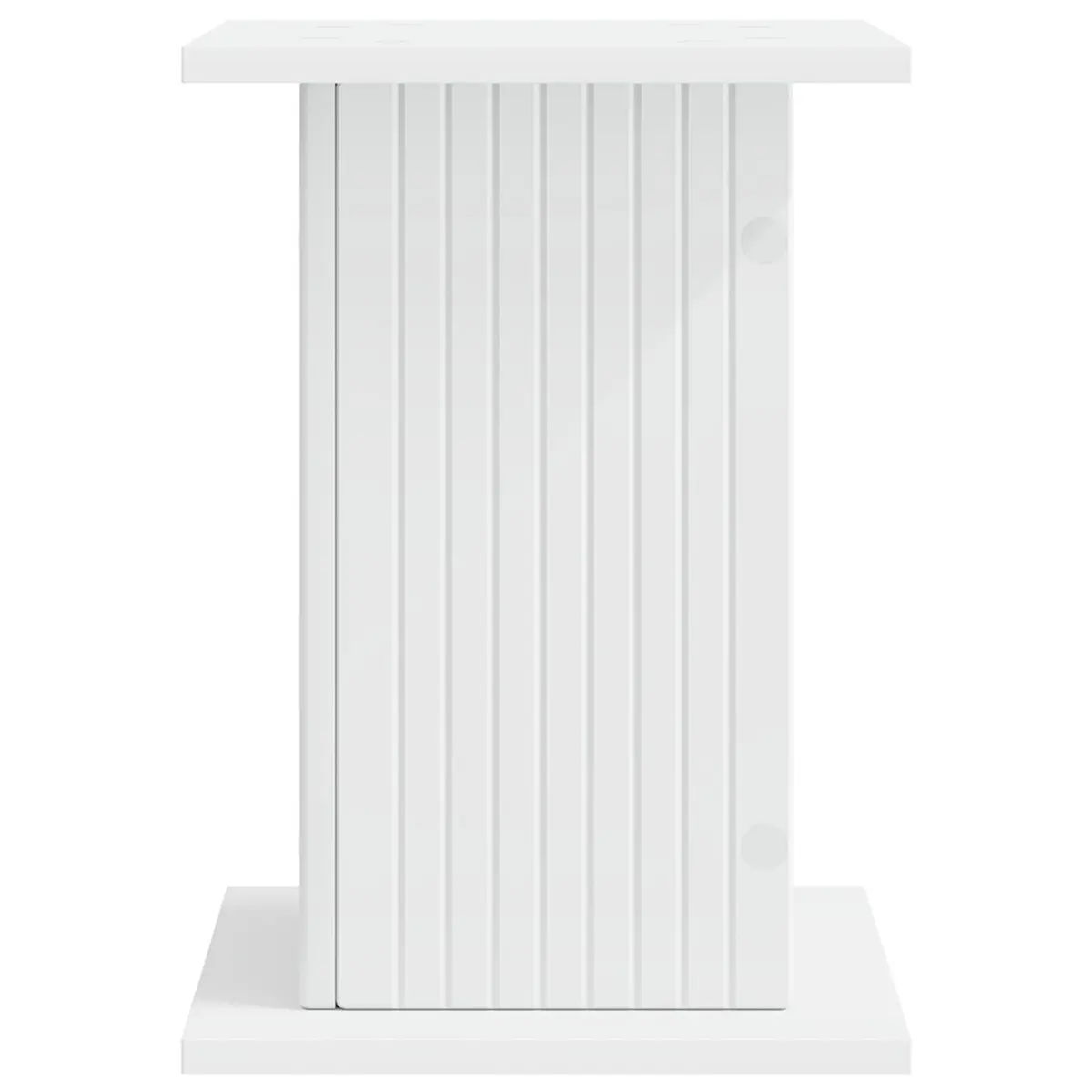 Plant Stand Indoor Display Riser 30.5cm White 2 Pieces
