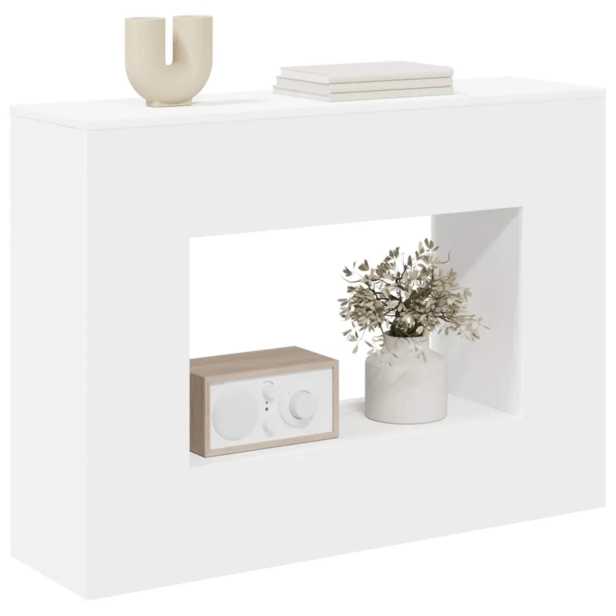 Console Table 101 x 29 x 74 cm with Ample Storage