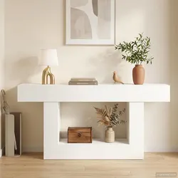 White Console Table: Practical, Stylish, and Durable