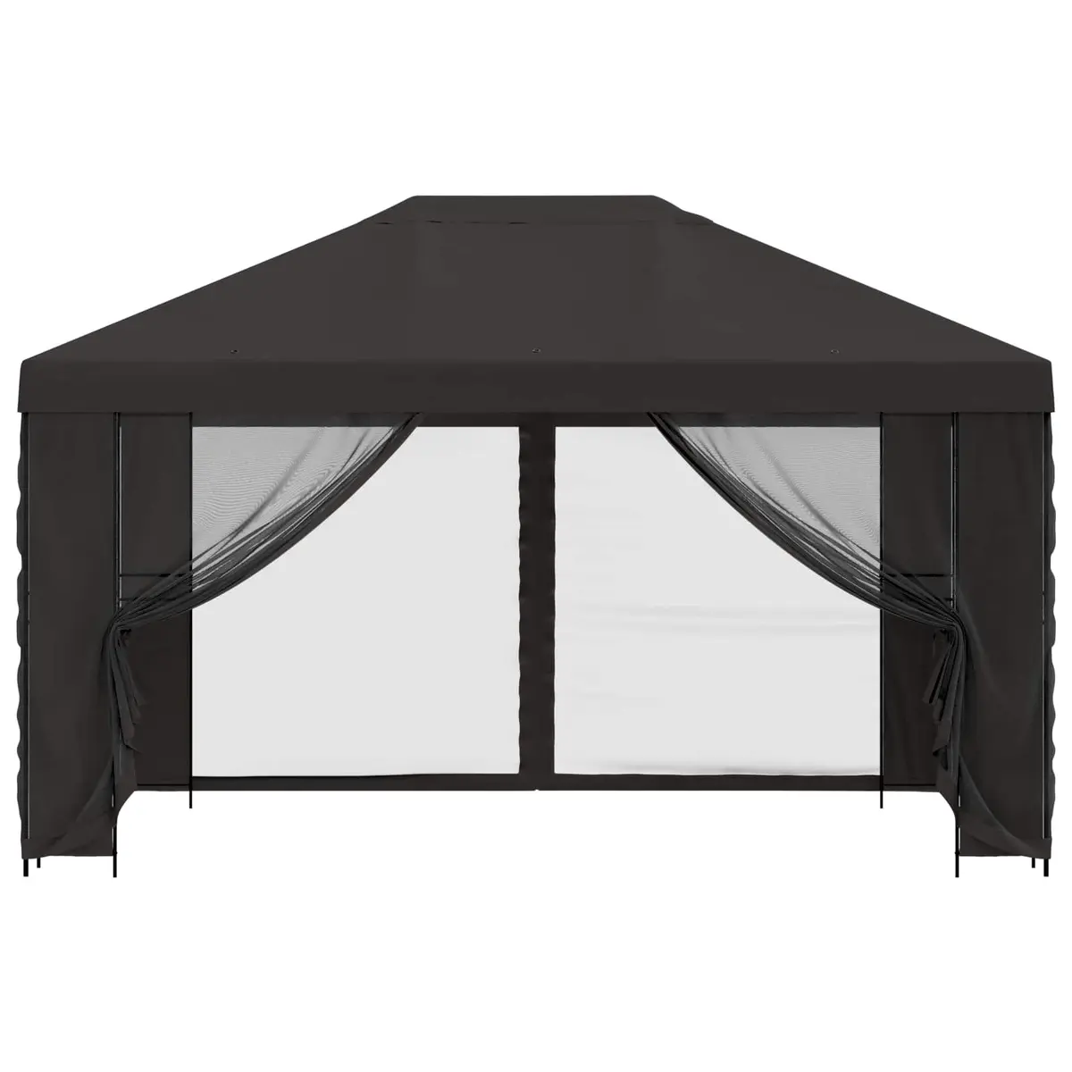 Garden Gazebo Canopy 4x3m Anthracite Outdoor Shade Pavilion