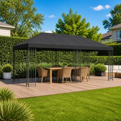 Reliable Gazebo Canopy 6 x 3 m for Outdoor Comfort