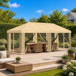 Practical and Reliable Gazebo Cover 6 x 3 m