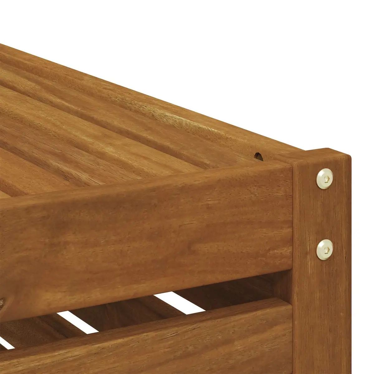 Solid Acacia Wood Outdoor Table, Easy to Maintain