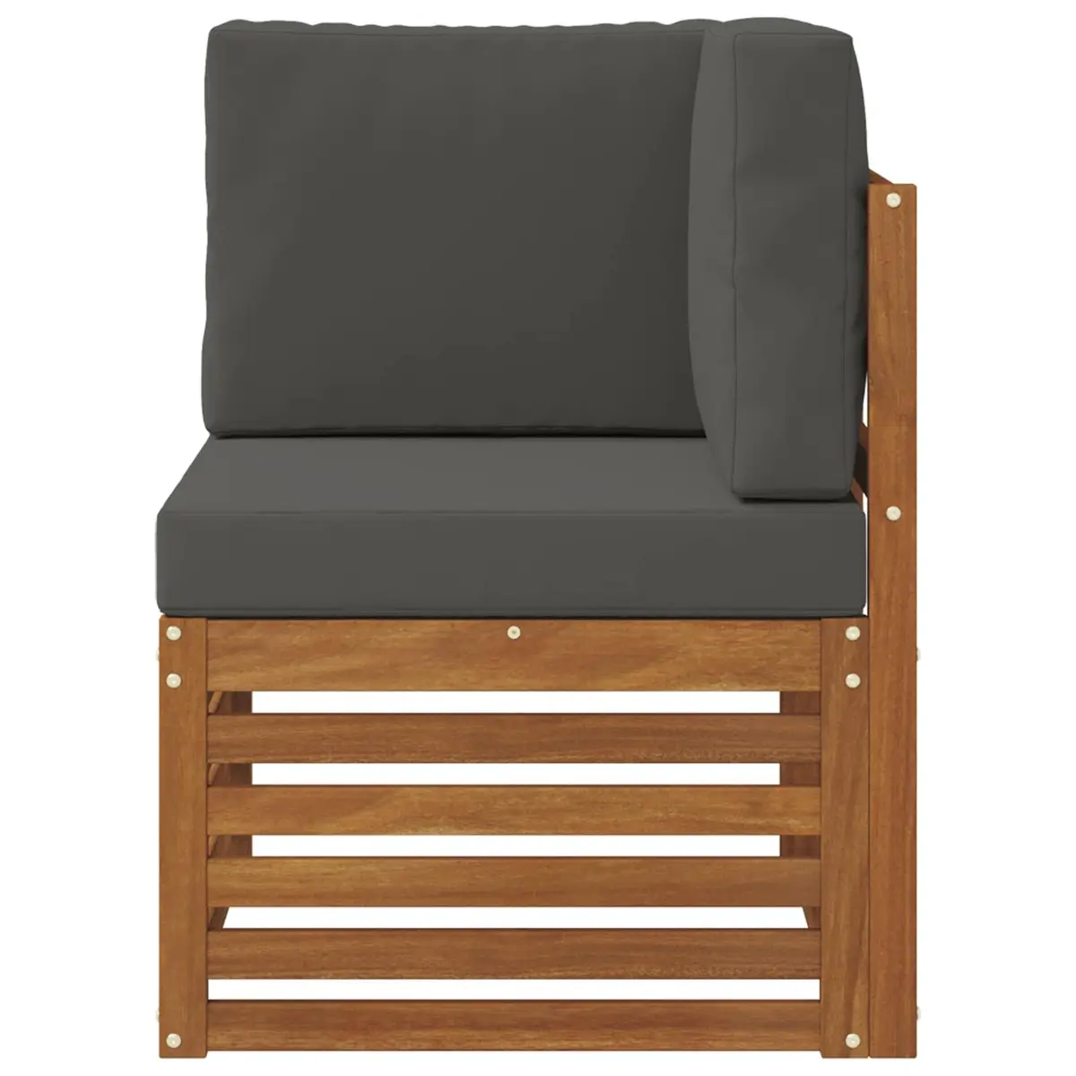 Acacia Wood Outdoor Corner Sofa for Gardens
