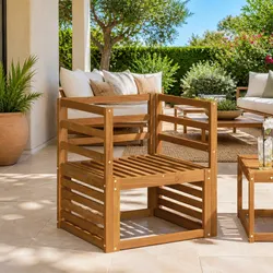 Value-Driven Brown Engineered Wood Armrests
