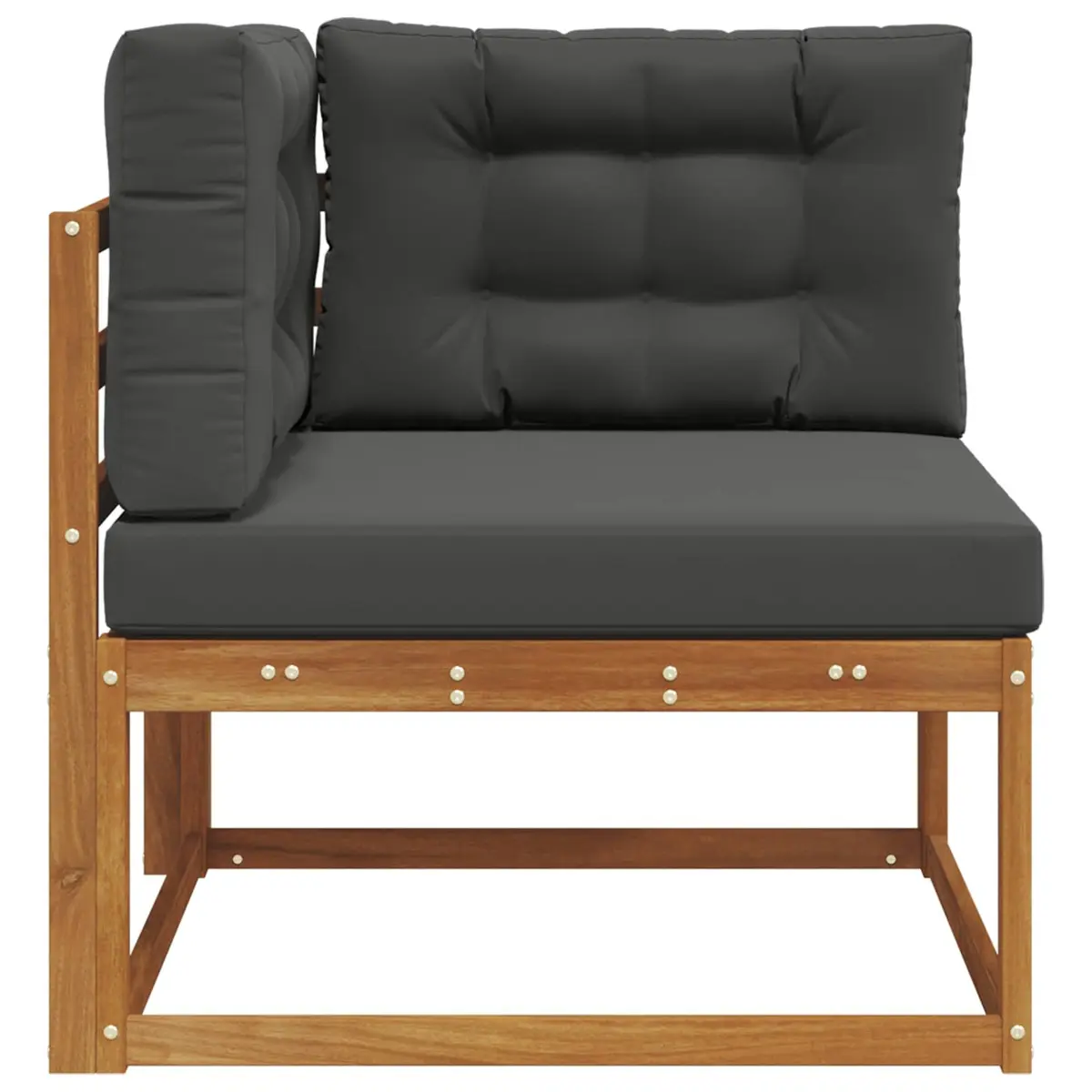 Outdoor Corner Sectional Sofa Unit Garden Patio Furniture Modern Modular Design