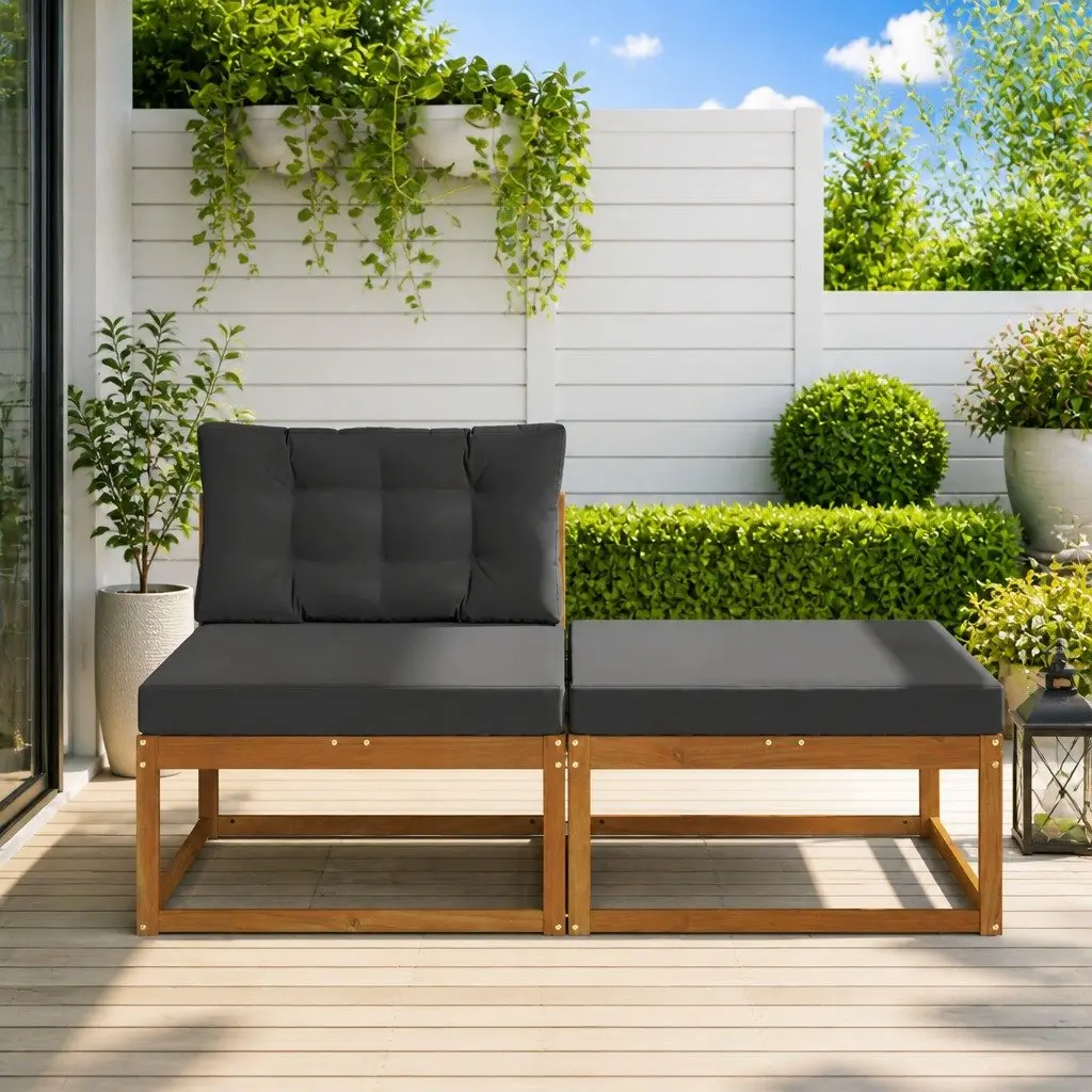 2-Piece Outdoor Sectional Sofa