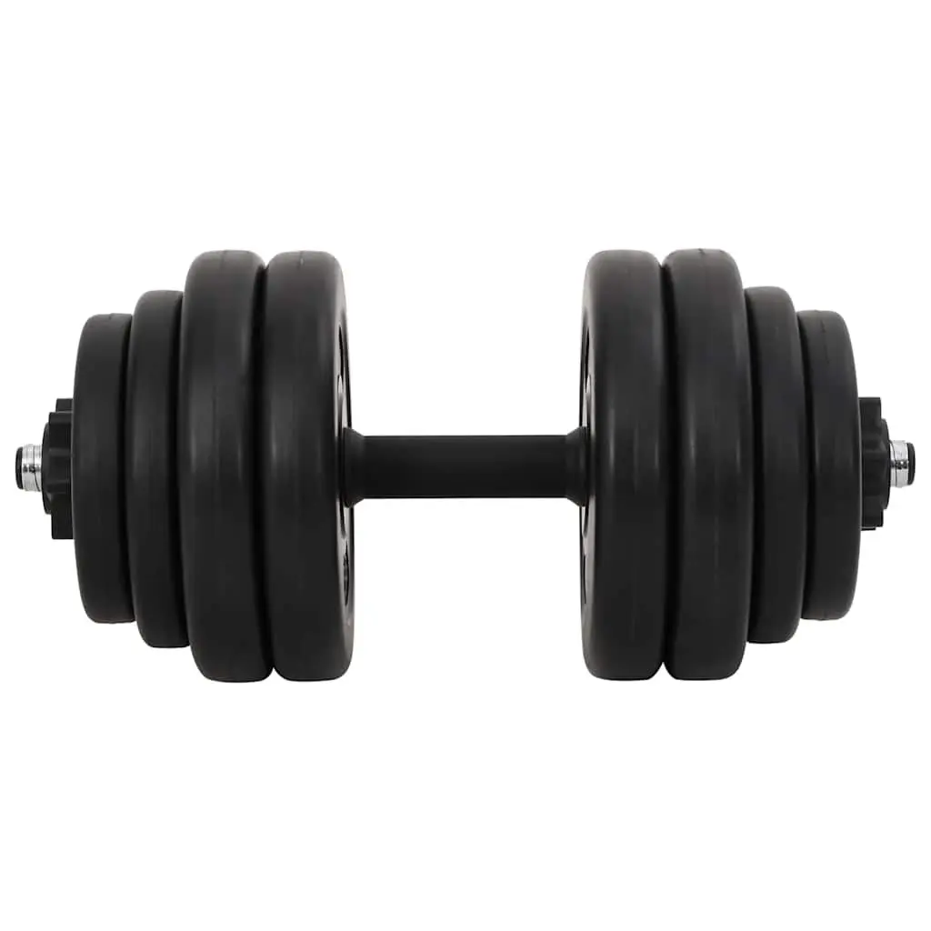 Dumbbells Strength Training 2x15kg Red Ergonomic Anti-Slip Handles