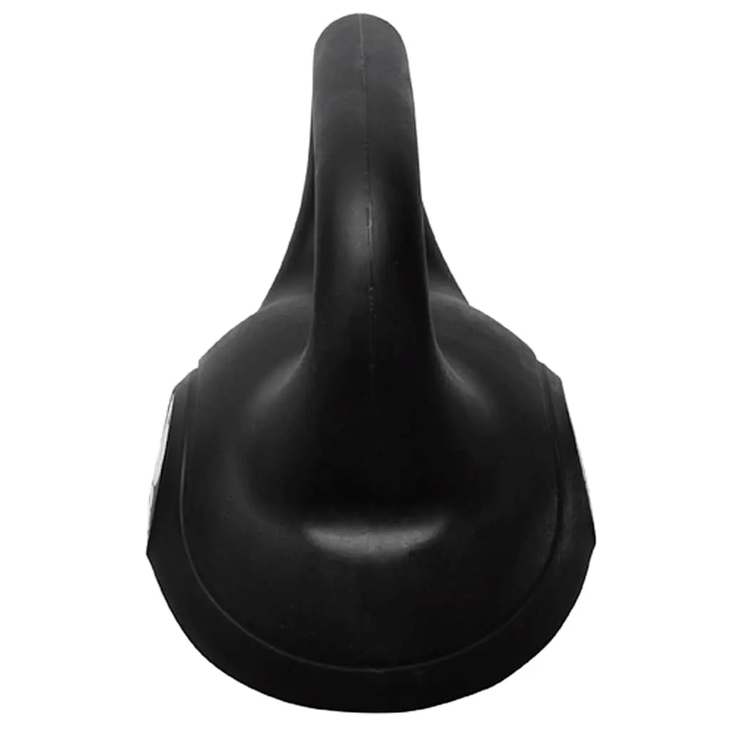 Vinyl Kettlebell Strength Training 24 KG Black