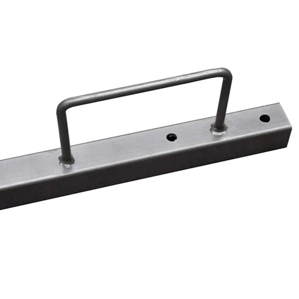 Boat Trailer Adjustable Frame 160 kg Capacity for Small Vessels 4.6 m Black