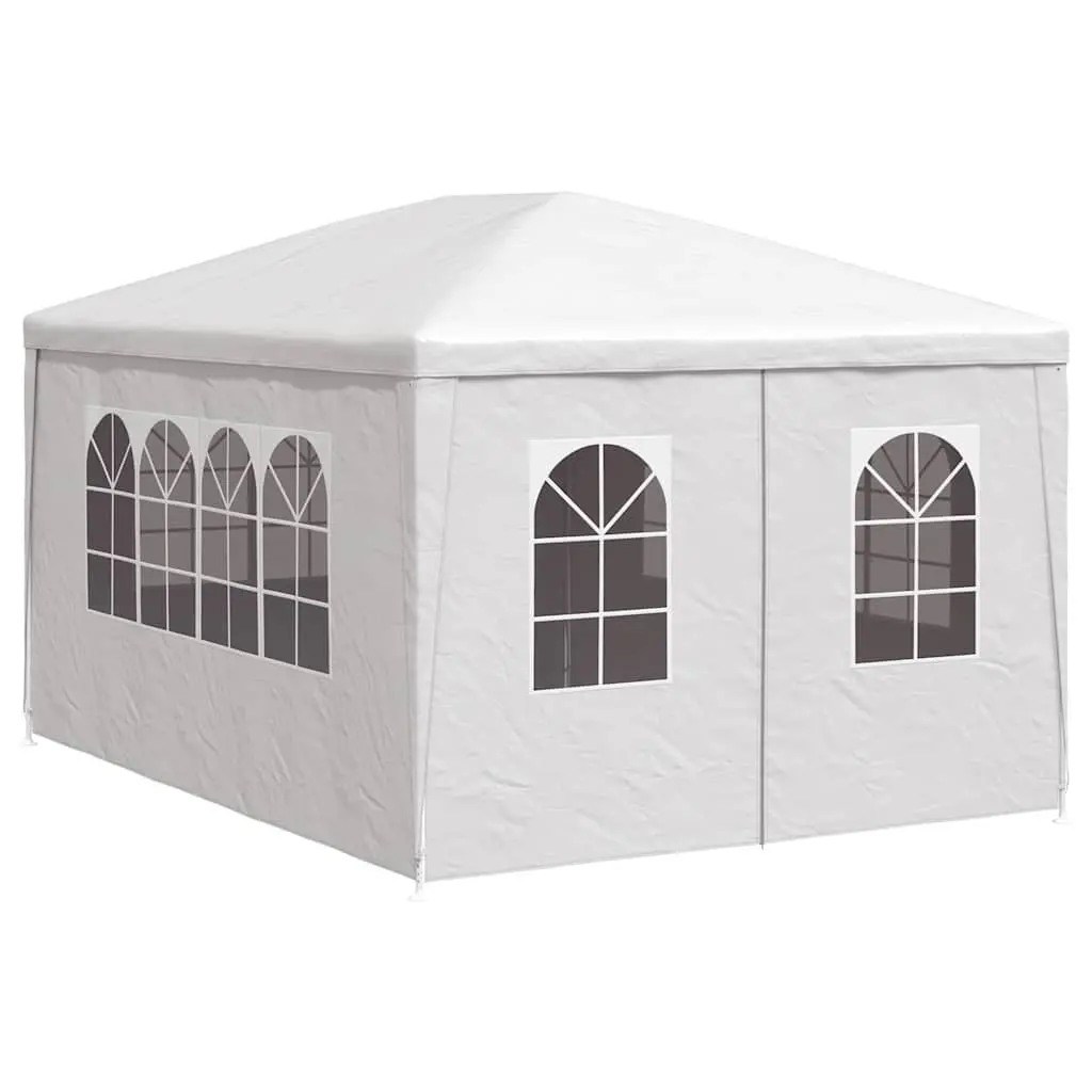 Party Tent Outdoor Gazebo 3x4m White Garden Canopy