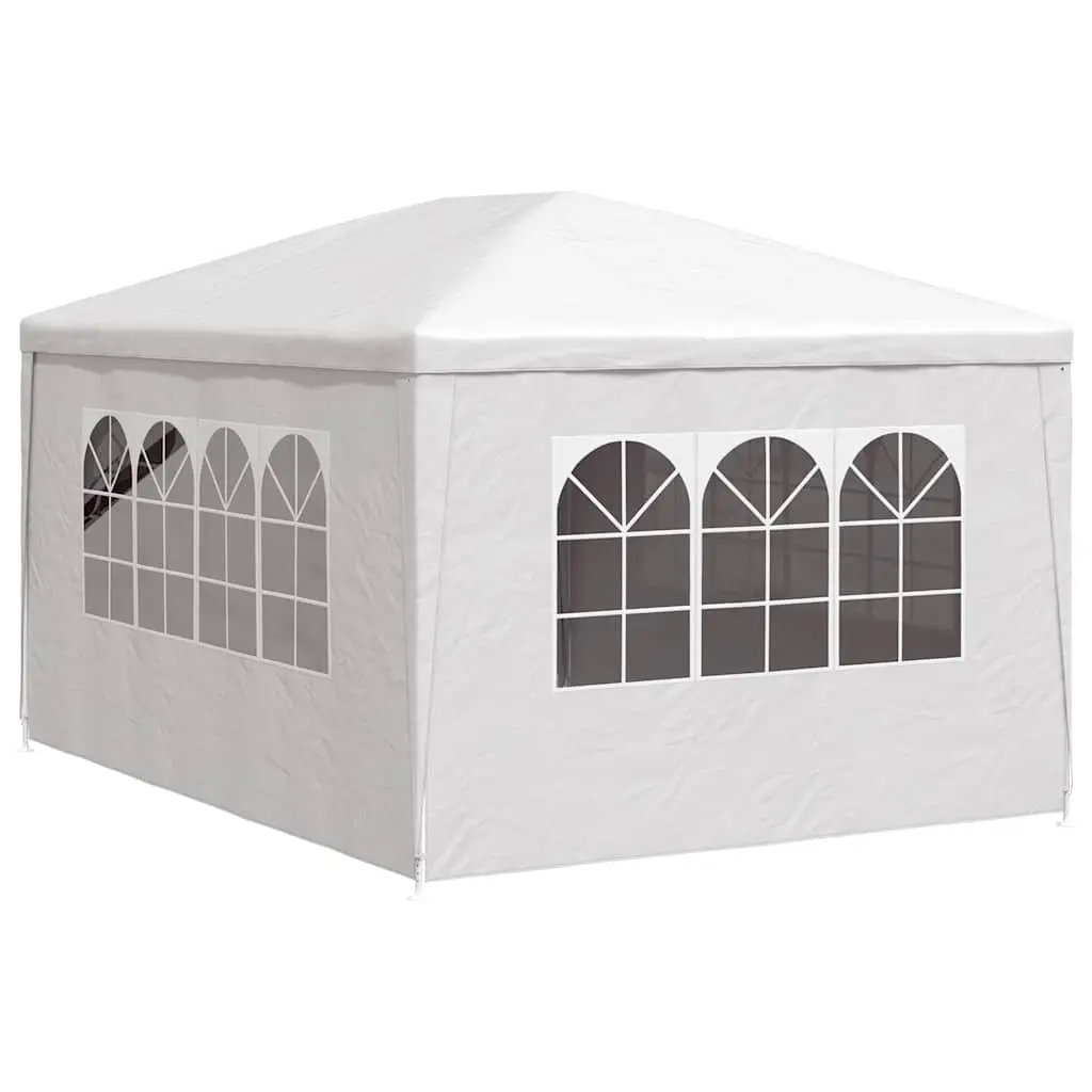 Party Tent Outdoor Gazebo 3x4m White Garden Canopy