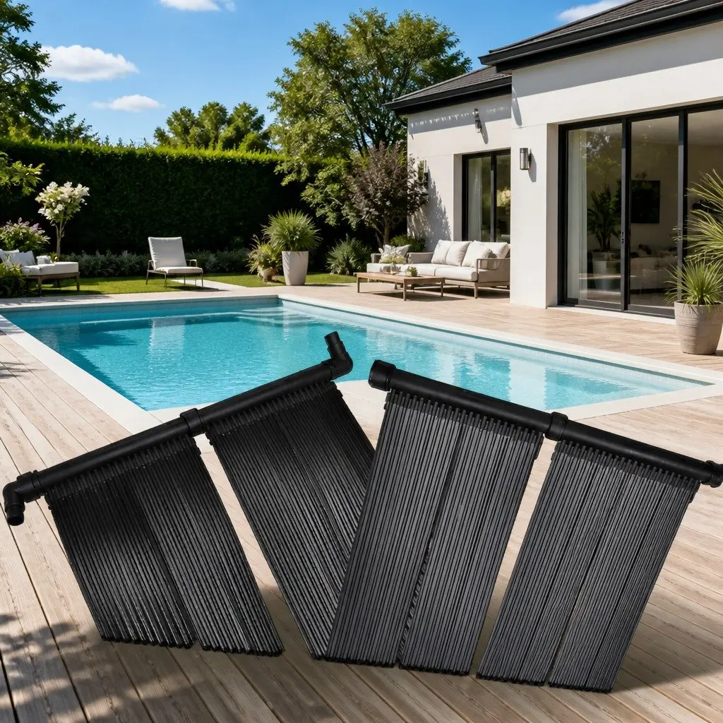 Solar Pool Heater Panel, Increases Water Temp