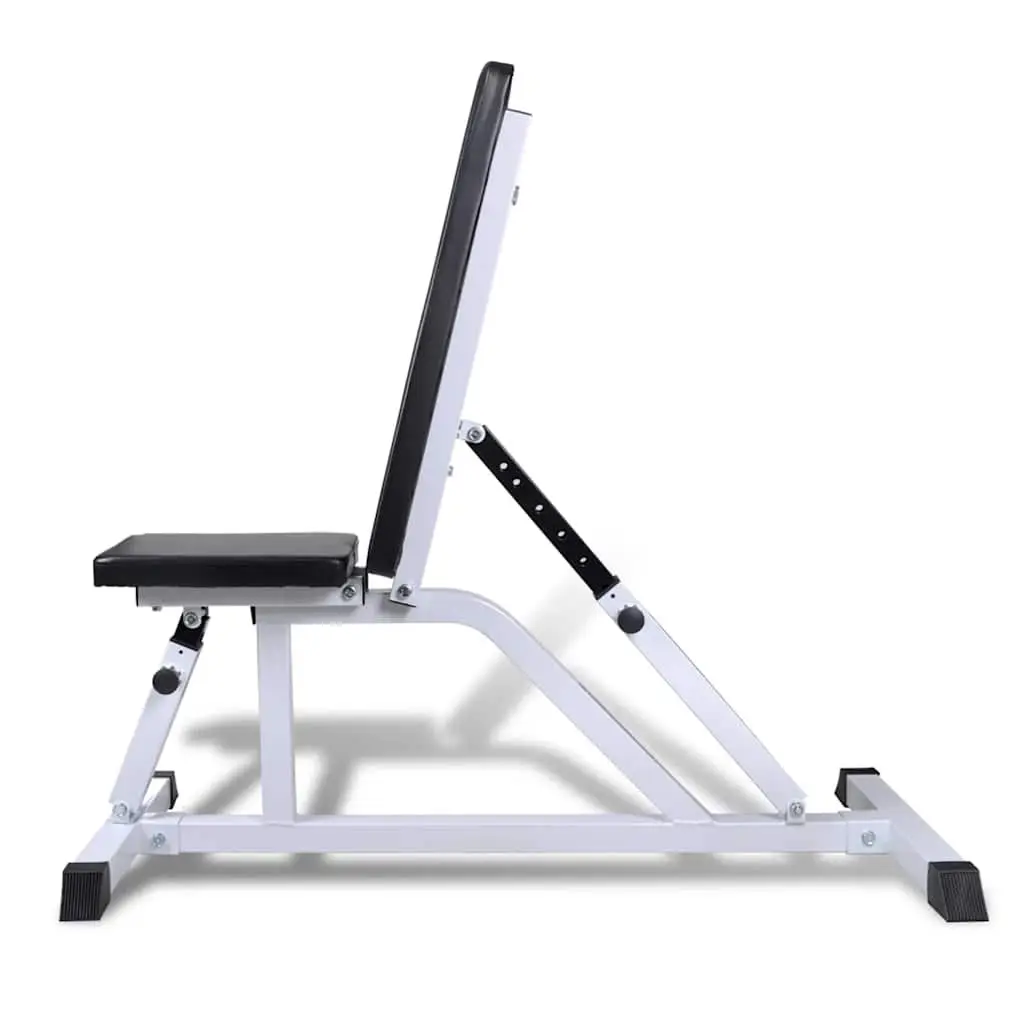 Weight Bench Adjustable Fitness Workout Strength Training Home Gym Blue