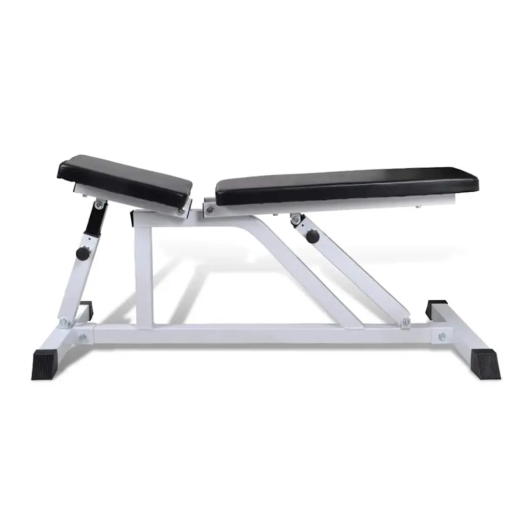 Weight Bench Adjustable Fitness Workout Strength Training Home Gym Blue