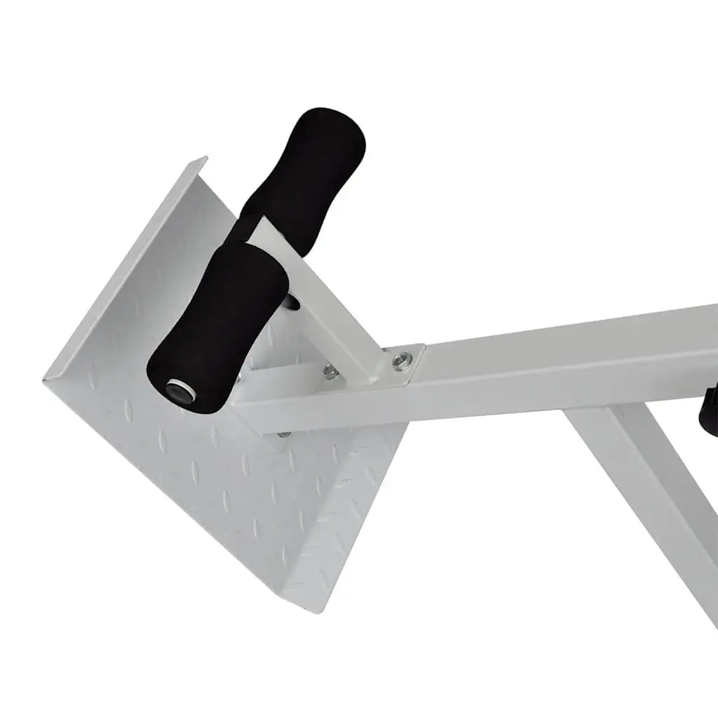 Back Extension Bench Home Gym Exercise Machine Adjustable Height 80cm to 90cm Black