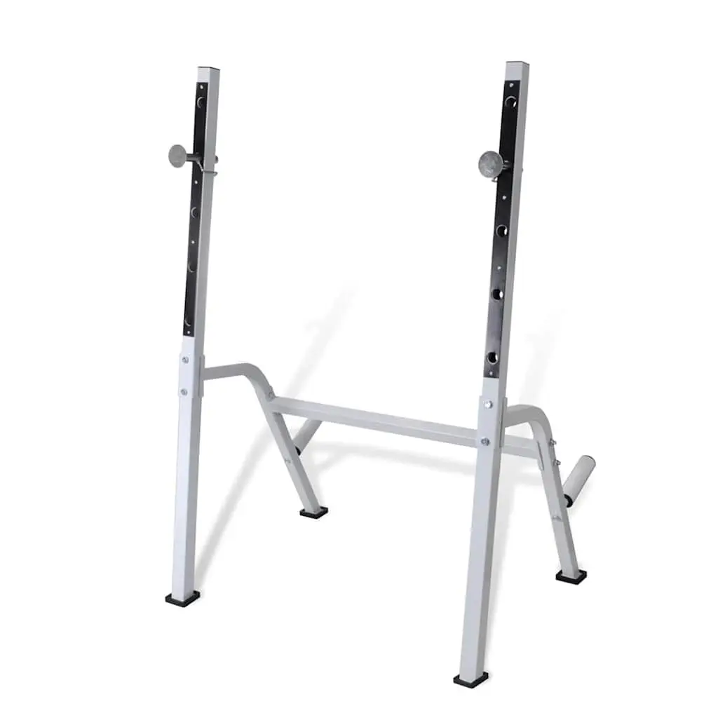 Adjustable Workout Bench Multi-Exercise Home Gym Fitness Training Equipment White