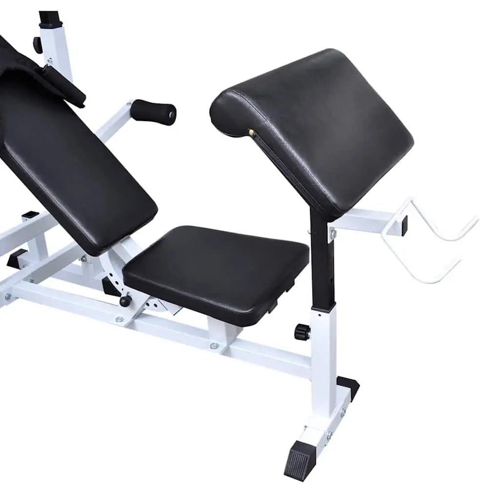 Weight Multi Bench Home Gym Training Equipment Full Body Workout Adjustable Black