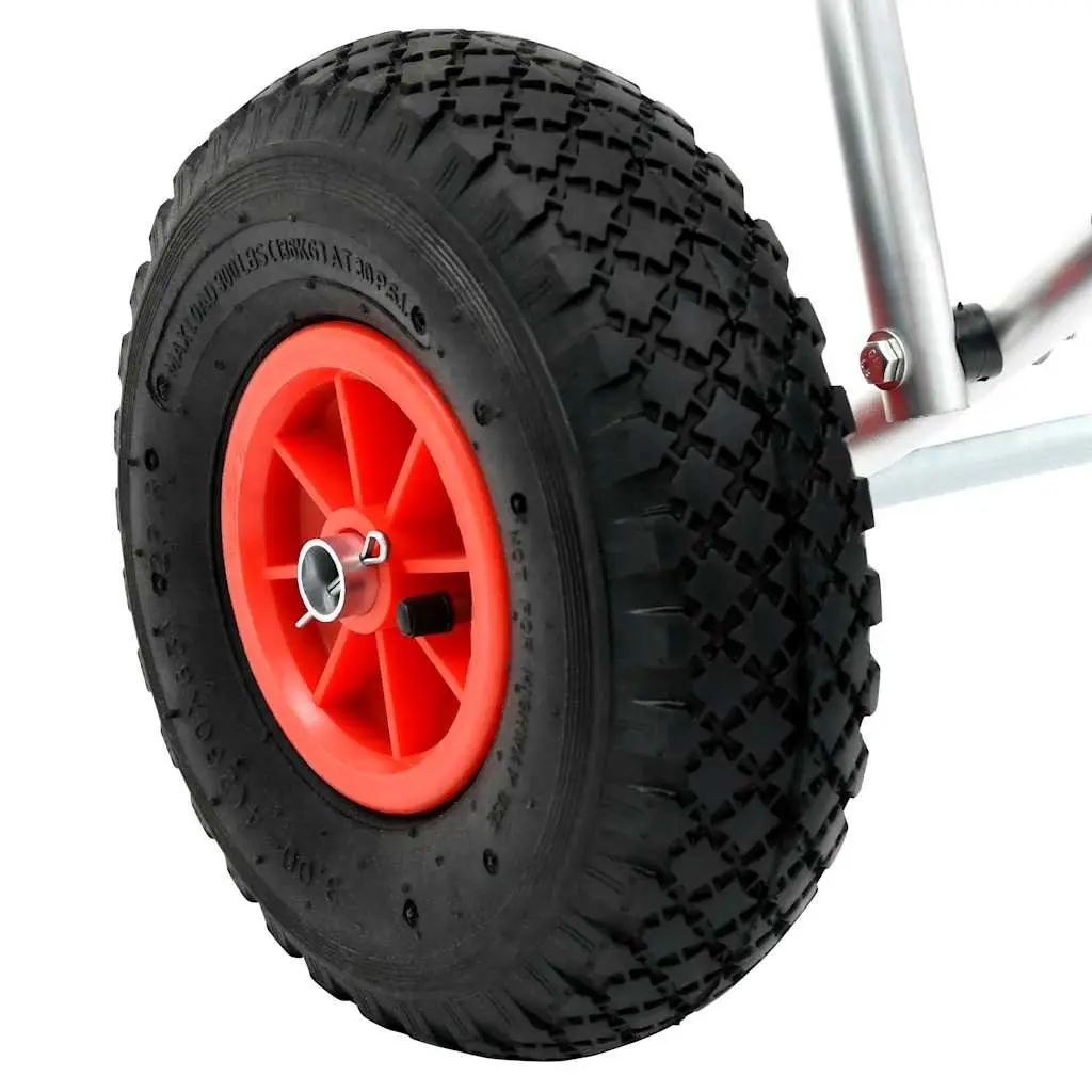 Kayak Trolley Cart Lightweight Portable Aluminum Transport Black