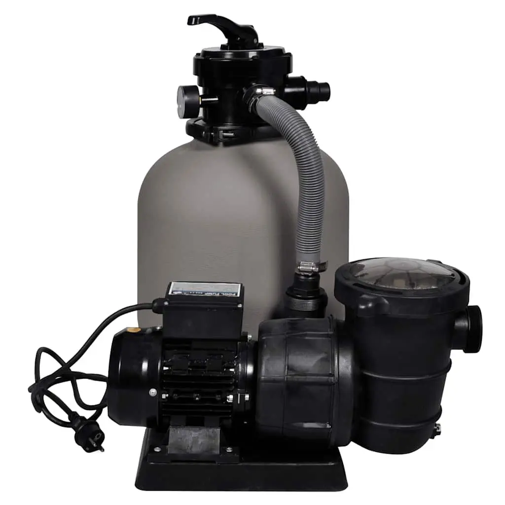 Sand Filter Pump 600W 17000 L/H Above Ground Swimming Pool Cleaner
