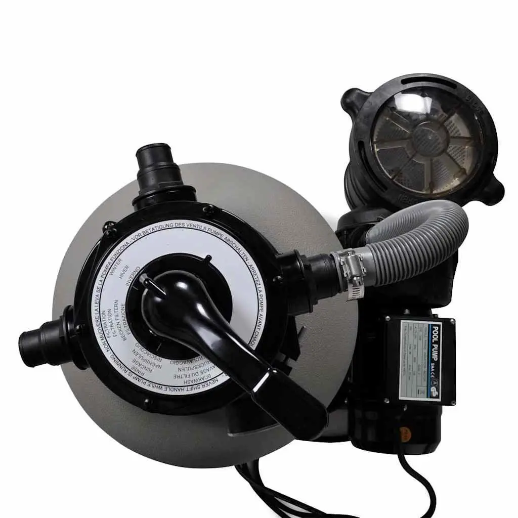 Sand Filter Pump 600W 17000 L/H Above Ground Swimming Pool Cleaner